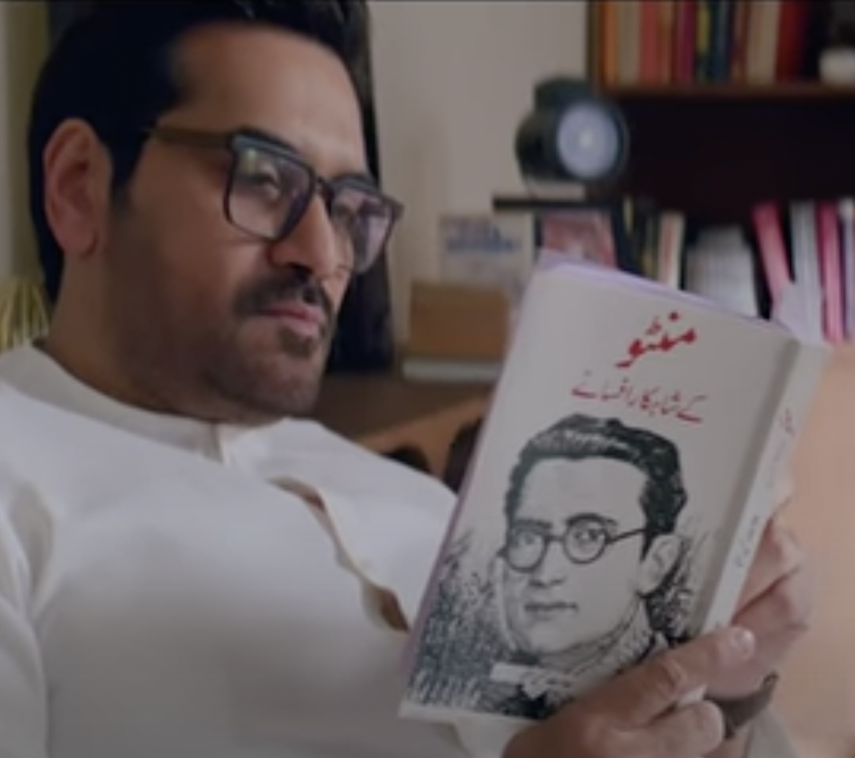 Humayun Saeed learns to read