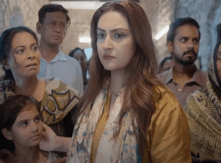 Hiba Bukhari land mafia protest Karachi